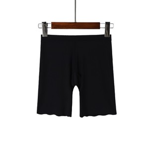 Pantaloncini di Sicurezza da Donna a Gamba Larga Anti-Esposizione a Vita Media-Alta, in Seta Ghiaccio Effetto <span class=keywords><strong>Nudo</strong></span>, Leggeri, Traspiranti e Antibatterici - Product Image 5
