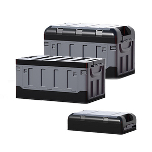 Caja de Almacenamiento Plegable Rectangular para Camping con Tapa y Cajón Tipo Organizador para Auto - Product Image 6