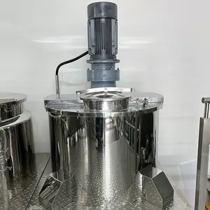 Hone Custom 1000L-5000L Nuevo mezclador dispersor de pasta de dientes SUS316L de acero inoxidable Máquina de fabricación Línea de producción de tanques