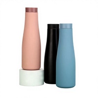 Termo de Doble Pared de 450 ml para Bebidas Frías/Calientes, con Logotipo Personalizado, de Acero Inoxidable, Ecológico, para Camping, Mantiene la Temperatura de 6 a 12 Horas, Precio al por Mayor