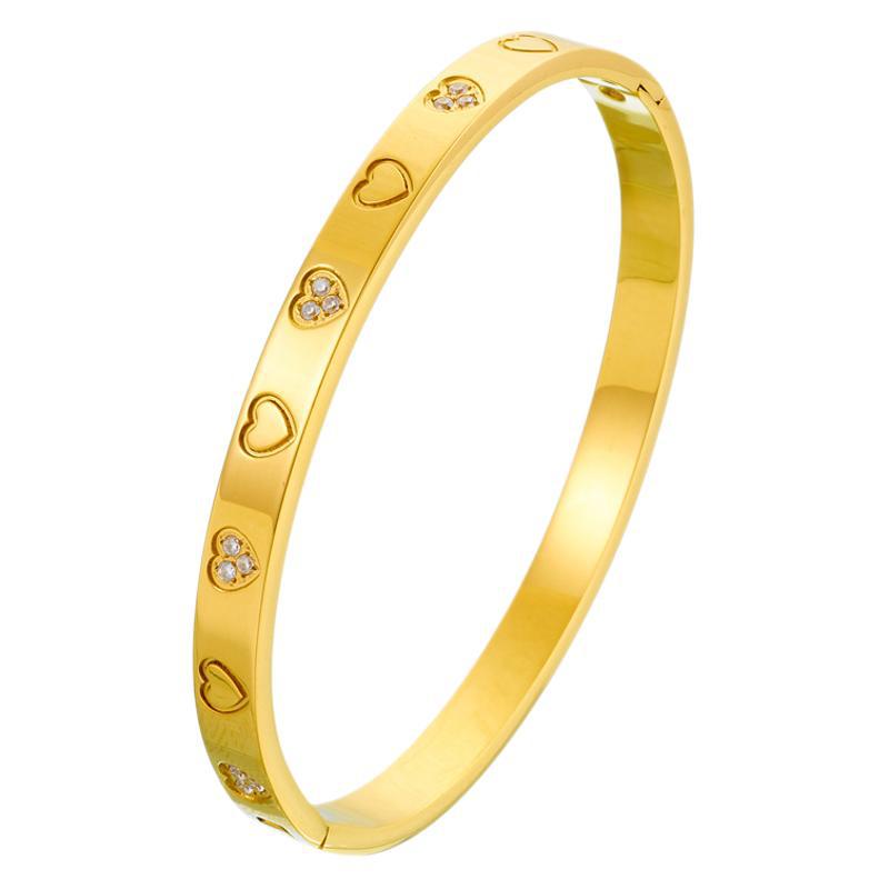 18 k gold plated bracelet