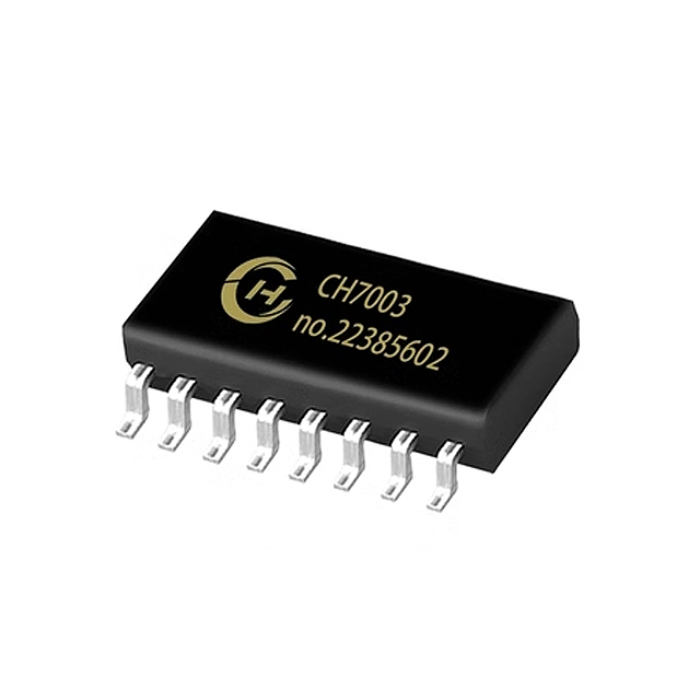 High Quality CH7003 Voice Chip Programmable UART Serial Port Custom Mounting Digital Output DC Input for Acoustic Components