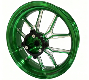 ล้อรถมอเตอร์ไซค์ CNC Billet สำหรับ Honda FORZA350 - 15*3.5J ด้านหน้า & 14*4.0J ด้านหลัง ติดตั้งได้โดยตรง - Product Image 3