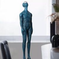 Nordic Minimalist Home Decoration Pop Art Abstrakte Figur Skulptur Fiberglas Handwerk Harz Mensch Statue