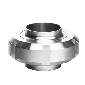 Factory Direct Wholesale Sanitary Stainless Steel Weld Dairy Pipe Fitting Union