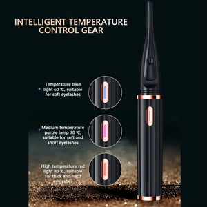 New <b>USB</b> Rechargeable Natural Curling 24 Hours Long Lasting 2 in 1 Clip-Type <b>Heated</b> Eyelash Curlers - Product Image 6