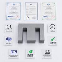 Núcleo EI de Acero al Silicio CRNGO Personalizado por el Fabricante para Transformadores de Control, Apilamiento, Corte, Soldadura y Aplicaciones Industriales