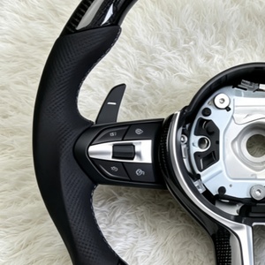 Volant en fibre de carbone pour BMW 1, 3, 5, 7 Series F10 F15 E70 X6 F16 E71 X1 E84 F20 F22 F30 F32 F36 F90 F40 F80 E70 E92 F34 F21 - Product Image 2