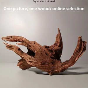 Decorazione per Acquario in Legno di Teak Viola Huskyt, Piattaforma per Tartarughe e Nascondiglio per <span class=keywords><strong>Rettili</strong></span> - Product Image 3