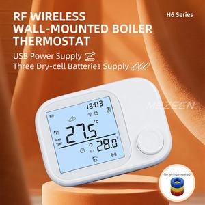 Thermostat sans fil RF WiFi pour chaudière à gaz, <span class=keywords><strong>chauffage</strong></span> au sol, contrôleur de température programmable intelligent Tuya avec Alice Alexa - Product Image 4