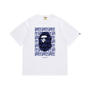 <span class=keywords><strong>Camiseta</strong></span> de punto informal de <span class=keywords><strong>manga</strong></span> <span class=keywords><strong>corta</strong></span> con cuello redondo y estampado de logotipo de dibujos animados de Ape, corte regular para <span class=keywords><strong>hombre</strong></span>, ideal para el verano. - Product Image 4