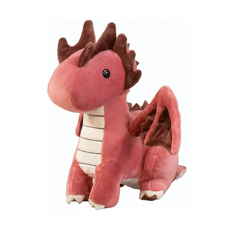 Custom Cute Stuffed Animals Plushies and Gifts Adorable Soft Dragon Plush Toy for New Huggable Best Friend