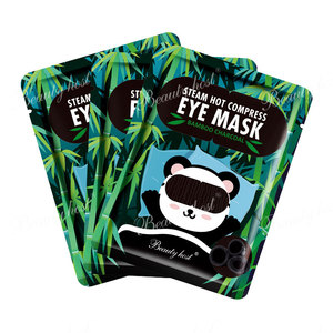 Maschere per gli occhi a vapore usa e getta più popolari maschera riscaldante per rimuovere le occhiaie maschera per gli occhi a vapore con impacco caldo al carbone di bambù nero - Product Image 6