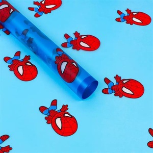Wholesale Cartoon Printing Waterproof Matte Flower Red <strong>pink</strong> Black White 57cm <strong>Wrapping</strong> <strong>Paper</strong> - Product Image 6