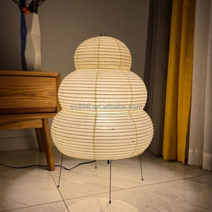 CHUSE Modern Home Decor Round <strong>Paper</strong> Table <strong>Lamp</strong> Handmade Japanese Akari Art Electric Creative <strong>Rice</strong> <strong>Paper</strong> <strong>Shade</strong> - Product Image 1