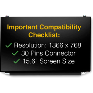 Trong kho máy tính xách tay bảng điều khiển hiển thị thay thế 15.6 inch cho <span class=keywords><strong>LG</strong></span> <span class=keywords><strong>Philips</strong></span> lp156wha (SP)(A1) 30 pins HD 1366x768 bóng LED Màn hình <span class=keywords><strong>LCD</strong></span> - Product Image 2