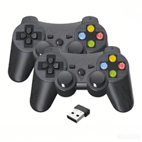 Control Inalámbrico para Juegos de 2.4GHz y 706W para PC//Android TV con Motor de Vibración, Material ABS Ecológico