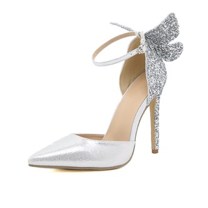 Zapatos de Vestir de Moda 2025, Sandalias Elegantes con Punta en Pico y Brillantes para Mujer, Zapatos de Tacón Alto para Bodas y Fiestas - Product Image 2
