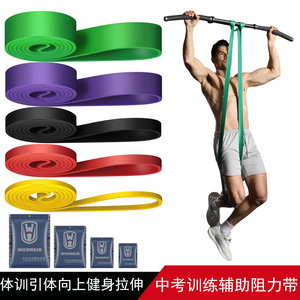 Bande de résistance élastique pour fitness, 2080 mm, TPE durable, entraînement complet du corps pour les passionnés de fitness - Product Image 2