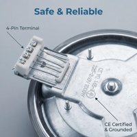 1000W 152mm gietijzeren elektrische kookplaat element CE gecertificeerd 220V verwarmingsplaat voor elektrische kookplaat onderdelen