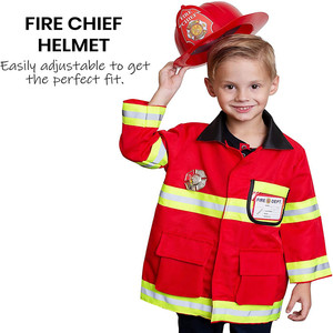 Enfants carnaval Halloween fête jeu <span class=keywords><strong>de</strong></span> rôle tenues jouets éducatifs préscolaire habiller carrière enfants <span class=keywords><strong>pompier</strong></span> Cosplay Costume - Product Image 3