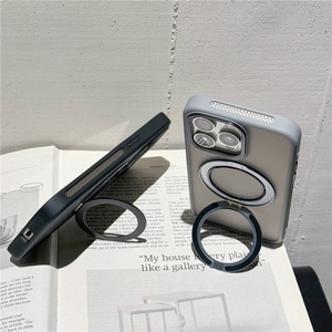 Nuevo Diseño, Funda Protectora con Soporte Magnético 360° para Teléfono, Carcasa Resistente de TPU y PC para iPhone 17, Mobile 16 Pro Max - Product Image 4