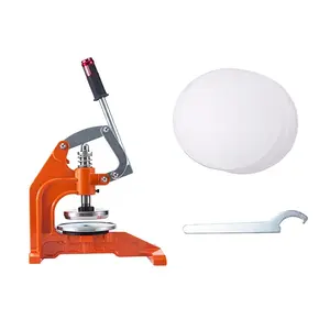 Manual fabric circle cutter table Round swatch cutting machine