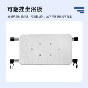 Yishoufu Aluminum Alloy <b>Walker</b> With Commode <b>Seat</b> And Bedpan <b>For</b> Elderly Mobility Assistance - Product Image 1