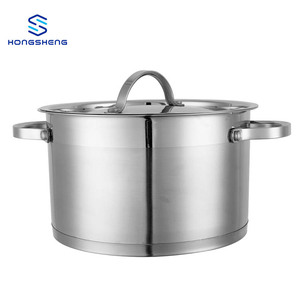 <span class=keywords><strong>Olla</strong></span> de Cocina Clásica de Acero Inoxidable 201, Fabricada por el Fabricante Original, Forma Recta, Apta para Inducción, con Tapa de Acero Inoxidable - Product Image 2