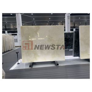 Losa grande de ónix verde claro natural para Villa de lujo, diseño de interiores, isla de cocina, vestíbulo del hotel, pared de fondo - Product Image 5