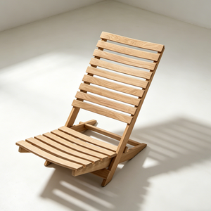 <span class=keywords><strong>Silla</strong></span> <span class=keywords><strong>de</strong></span> <span class=keywords><strong>Playa</strong></span> Plegable para Niños, con <span class=keywords><strong>Respaldo</strong></span> Ajustable, Diseño <span class=keywords><strong>de</strong></span> Rayas, <span class=keywords><strong>de</strong></span> Madera Ecológica, Económica, para Exteriores - Product Image 3