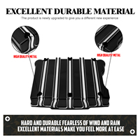Couvre-culbuteurs Twin Cam CNC Noir Blanc pour Harley Dyna Wide Glide 1999-2017 Touring Softail Road Electra Glide FLHR