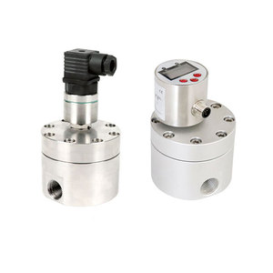 High Accuracy Circular Flow Meter Oil Fuel G1/4 Rs485 5-250L/H Digital Display Over Gear Flow Meter - Product Image 4