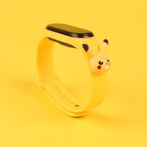 FORWELLENY Vente directe d'usine Bracelet de remplacement Bracelet de sport en silicone Bracelet de montre de dessin animé pour Xiaomi Mi Band 6 5 4 3 - Product Image 4