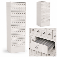 YIWEIYI 84-Drawer Laboratory Slide Cabinet SPCC Steel Microscope Slide Storage Locking Drawers 75,600 Slides Capacity OEM