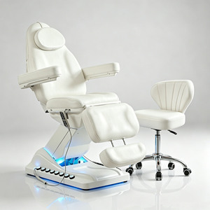 Nouveau Lit de Beauté Électrique Multifonctionnel pour Soins du Visage et Spa, Table de Soins Ajustable, Lit de Massage - Product Image 1
