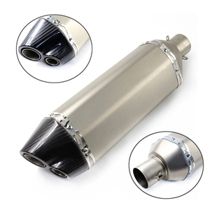 Nouveau système d'échappement double pour moto Yamaha XJR en fibre de carbone 51 mm 60 mm, échappement arrière, silencieux - Product Image 2