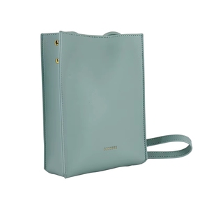 Sac à bandoulière de voyage en cuir PU personnalisé avec logo, petit sac messager pour homme, mini pochette pour téléphone - Product Image 4