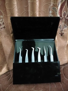 Durable Eyelash Extension Tweezers <b>Storage</b> Stand Advertising Usage Tweezers Holder <b>Shelf</b> - Product Image 2