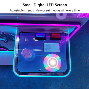 Çok satan oyuncak Catcher ödül Arcade oyunu sikke işletilen pençeli vinç makine ticari 2 oyuncu küçük Mini pençe makinesi - Product Image 4