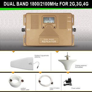 Répéteur GSM 4G double bande pour téléphone portable intelligent, compatible avec les nouveaux modèles, affichage de la force du signal sur écran LCD, couverture de 350 m². - Product Image 2