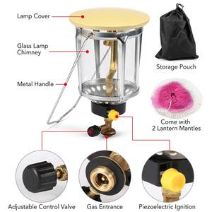 Singolo Mantello Lampada A <span class=keywords><strong>Gas</strong></span> A <span class=keywords><strong>Gas</strong></span> Portatile Lanterna Appesa Lampada Della Tenda con <span class=keywords><strong>2</strong></span> Lanterna Mantelli per i Viaggi Escursionismo Zaino In Spalla - Product Image 4