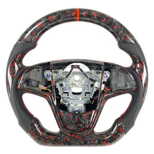 2013, 2014, 2015, <span class=keywords><strong>2016</strong></span>, 2018, 2019, para Cadillac, volante de fibra de carbono forjado deportivo mejorado, accesorios para coche, para el coche, de la marca de la moda, de la marca del automóvil - Product Image 1