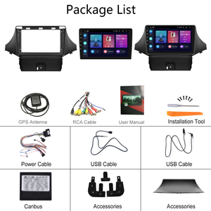 Autoradio Android Podofo 9 Pollici 2+64GB 2 Din per <span class=keywords><strong>Chevrolet</strong></span> <span class=keywords><strong>Orlando</strong></span> 2009-2012 con Carplay, Android Auto, BT, WiFi, GPS, Hi-Fi, FM - Product Image 6