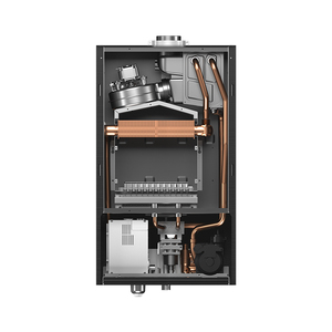 Chaudière combinée à condensation au <span class=keywords><strong>gaz</strong></span> pour usage domestique, industriel et extérieur, WiFi, 35 kW, chauffe-eau instantané au propane, certifiée CE, classe énergétique - Product Image 3