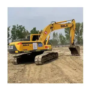 2021 Escavadeiras de esteira Bagger Preço de máquinas Escavadeira hidráulica de esteira para jardim casa fazenda Escavadeira hidráulica para SDLG Usado