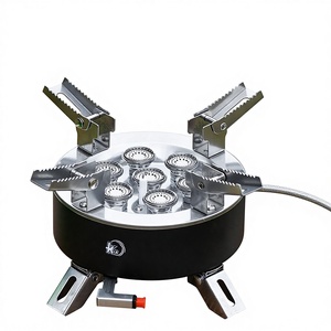 <span class=keywords><strong>Estufa</strong></span> Portátil KaKoo KA-07A de Siete Quemadores, Horno para Exteriores, Camping, Resistente al Viento, <span class=keywords><strong>Cartucho</strong></span> de Butano de Alta Llama - Product Image 1