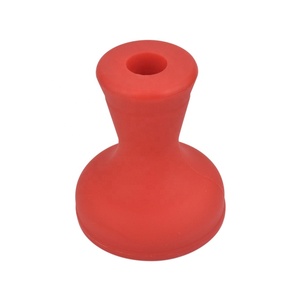 Cazoleta de shisha de vidrio duradero de un solo orificio con gancho de silicona clásico, accesorios para hookah, superventas - Product Image 4