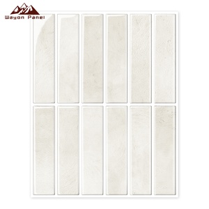 Piastrelle <span class=keywords><strong>Adesive</strong></span> 3D in PU Epossidico Wayon, Resistenti al Calore, Stile Mosaico in PET, Impermeabili <span class=keywords><strong>per</strong></span> Decorazione Cucina - Product Image 4