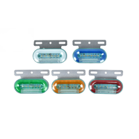 Feu de gabarit latéral 24 LED 24V de haute qualité ABS+LED 3W avec garantie 1 an pour remorque/camion/tracteur - Nouvelle version de modernisation/amélioration